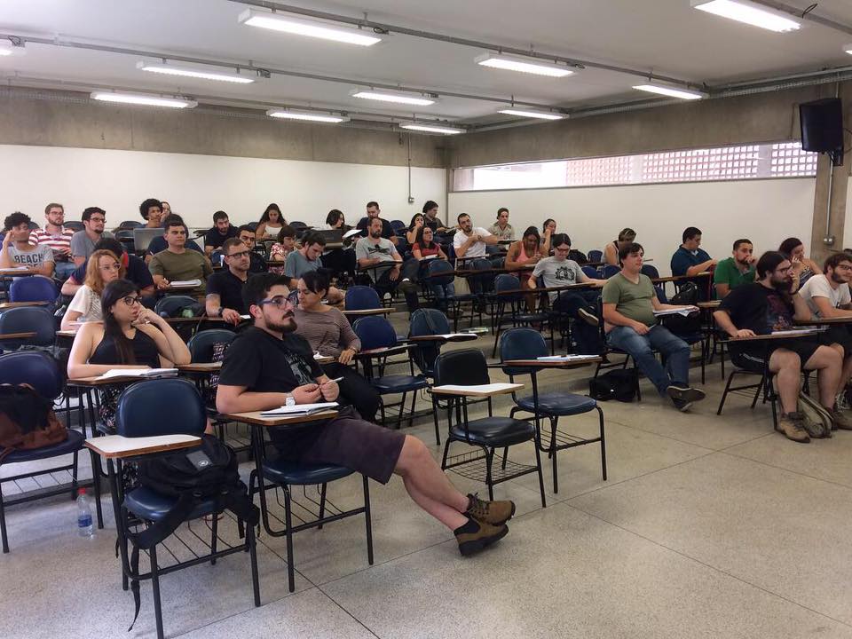 Participantes do III Workshop de Metodologia em Ciência Política 2018