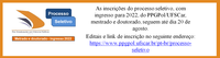 O Programa de Pós-graduação em Ciência Política (PPGPol) da Universidade Federal de São Carlos (UFSCar) recebe inscrições até o dia 20 de agosto 2021